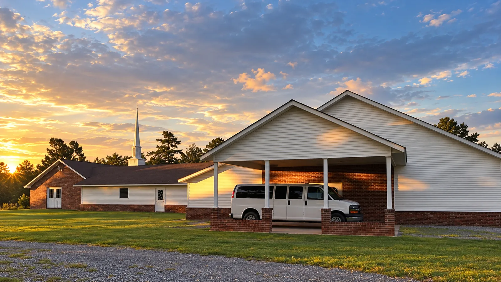 Gateway Entry Van at Gateway Church of the Nazarene, Church in Talihina, OK